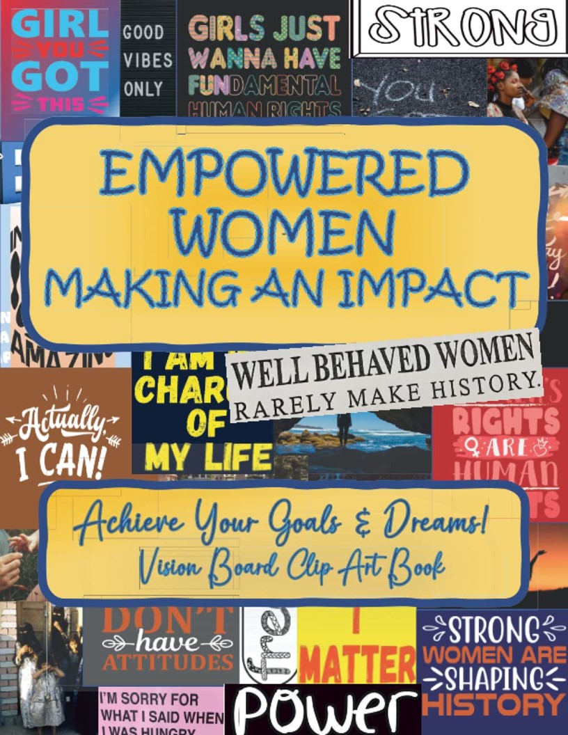 empowered women vision board book